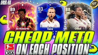 FC 25  BEST CHEAP META OVERPOWERED PLAYERS IN BUNDESLIGA😱💪CHEAP  EXPENSIVE FUT 25 ULTIMATE TEAM [upl. by Winne]