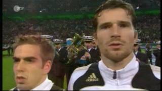 Germany  Wales national anthems [upl. by Attolrahc]