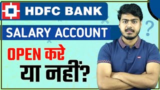 HDFC Bank Salary Account All details  hdfc bank salary account benefits fees amp charges [upl. by Sabah]