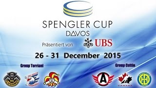 Spengler Cup 2015 Game 11 Final highlights [upl. by Dieterich]