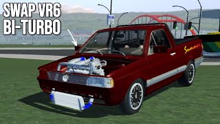 NOVO PROJETO SAVEIRO VR6 BITURBO 🤯  SLRR Brasil 21 [upl. by Stichter544]