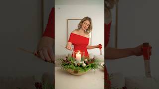 Christmas Table Decoration DIY [upl. by Hametaf]