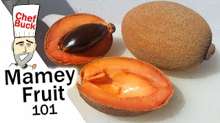 Mamey Fruit  How to Mamey Sapote [upl. by Anahtor]