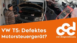 Wie diagnostiziere ich ein defektes Motorsteuergerät [upl. by Lipinski]