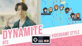 DYNAMITE BTS  Videogame Style [upl. by Ennail588]