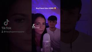 My boyfriend tries asmr 🤪 relax triggers asmrtriggers asmr tingles asmrvideos relaxing [upl. by Bradstreet]