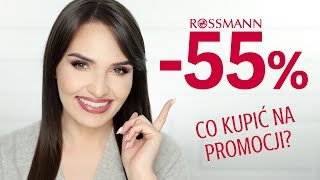 CO KUPIĆ NA PROMOCJI W ROSSMANNIE  55 na Makijaż  KWIECIEŃ 2019 [upl. by Eilujna]