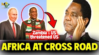 Zimbabwean President Shocks the world in RUSSIA Sued AMERICA and ZAMBIA to PUTIN [upl. by Eelamme]