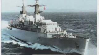 HMS BRILLIANT THE FALKLANDS WAR [upl. by Chicoine]