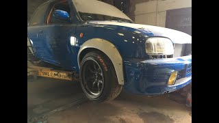 Micra K11 build Calsonic part 2 [upl. by Eahsed815]