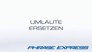 Umlaute im Text automatisch ersetzen [upl. by Zolly398]