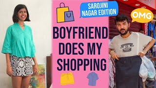 Boyfriend Buys Girlfriends Outfits in Sarojini Nagar  Sejal Kumar [upl. by Anytsyrk]