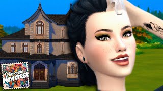 CONSTRUINDO NOSSA CASA PRÓPRIA em NEWCREST  The Sims 4 [upl. by Fredericka311]