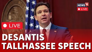 LIVE Florida Governor Ron DeSantis Makes His State Of The State Address In Tallahassee  N18L [upl. by Dugan440]