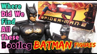 EP 45 KNOCK OFF Spiderman Batman bootleg action figure HAUL in Canada [upl. by Sidnak]