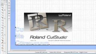 Installazione plugin Roland CutStudio per CorelDRAW [upl. by Strang]