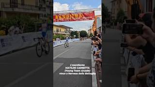 L’esordiente Matilde Carretta Young Tram Arcade vince a Nervesa della Battaglia bicitv [upl. by Ahselak454]