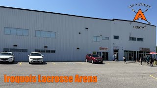 🥍 Iroquois Lacrosse Arena  Six Nations Arrows 2024 panorama [upl. by Primaveras]