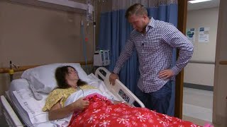 Las Vegas shooting victims reunion with man who saved her [upl. by Odnavres159]