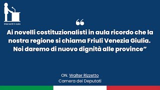 Noi daremo di nuovo dignità alle province [upl. by Rafe]