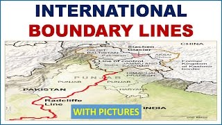 quotImportant International Boundary Linesquot  Static General Knowledge  Study Capsule [upl. by Oicaroh]