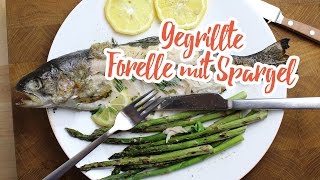 LowCarb Gefüllte Forelle vom Grill  Essen ohne Kohlenhydrate [upl. by Yahiya]