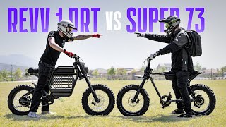 Revv1 DRT vs Super73 Adventure Battle For Best Moped Style eBike 2024 [upl. by Aisor194]