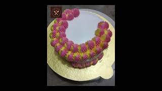 6b nozzle designcaketrendingyoutubeviralvideoshorthomemade cakedecoration [upl. by Ytirev546]