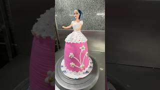 Barbie doll cake making cake howtomakedollcake october2018 cakedecorating bestbirthdaycakedesig [upl. by Jocelyn]