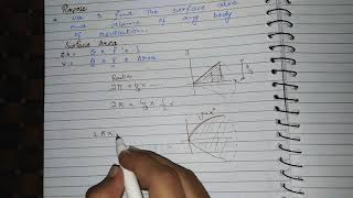 Theorem of pappus and guldinus in UrduHindi [upl. by Aliekat]