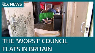 Unliveable The council flats judged the worst in Britain  ITV News [upl. by Lezlie]