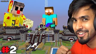 MINECRAFT HOUNTED CASTLE PART 2 I TECHNO GAMERZ I MINECRAFT HORROR CASTLE I UJJWAL GAMER [upl. by Zel]