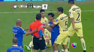 Peleas Épicas en el Fútbol Mexicano  Liga MX [upl. by Servetnick]