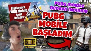 PUBG MOBİLE BAŞLADIM  Bilgisayara Pubg Mobile İndirme 2024  Gameloop Pubg İndirme [upl. by Reitrac]