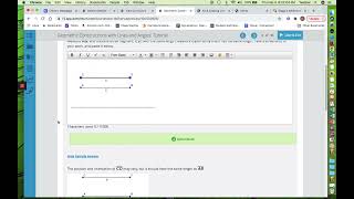 Edmentum Geometry  Geometric Constructions with Lines and Angles part 1 of 4 [upl. by Segalman]