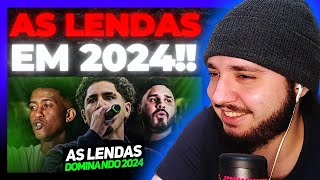 AS LENDAS AMASSANDO em 2024  REACT BAUEB [upl. by Yrram]