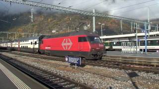 Swiss Trains Brig [upl. by Asilim]