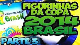 ALBUM FIGURINHAS DA COPA 2014 BRASIL  PARTE3  ABRINDO PACOTINHOS  CROCODILLOGAMES [upl. by Nagy613]