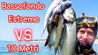 Pesca Sub BASSOFONDO ESTREMO vs 10 MT•IL MIGLIOR VIDEO di inizio ESTATE che avrei potuto realizzare [upl. by Miharbi380]