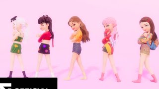 BLACKPINK  Ice cream Dance performance  Zepeto video [upl. by Naahs196]