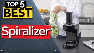 TOP 5 Best Spiralizers  Today’s Top Picks [upl. by Acisej]