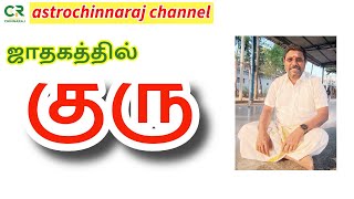 Guru in Horoscope  ஜாதகத்தில் குரு  DINDIGUL PCHINNARAJ ASTROLOGER INDIA [upl. by Eixam366]