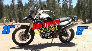 BMW F800GS off road specs and review [upl. by Auguste]