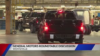 General Motors Wentzville assembly plant leaders holding roundtable discussion today [upl. by Aeel957]