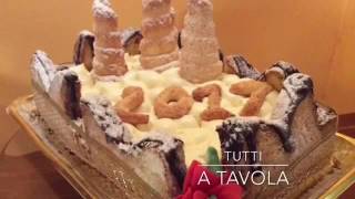 Torta di pandoro con crema al limone e limoncello  TUTTI A TAVOLA [upl. by Clarise]