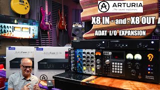 Arturia AudioFuse X8 IN and X8 Out  ADAT IO Expansion [upl. by Zoi]