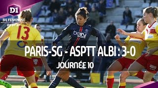 J10  ParisSG  ASPTT Albi 30 le résumé [upl. by Sucrad]