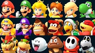 Super Mario Party  All Characters [upl. by Bruns264]