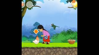 English Meena cartoon video santali cartoon video Meena game 2 level 2 [upl. by Romeu]