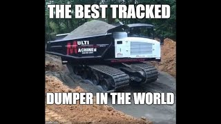 Panther dumptrucks from PRINOTH  Tracked Dumper Utility Vehicle Dumper Machine  Awesome [upl. by Faust]